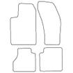 Tailored Car Mats Lancia INTEGRALE Left Hand Drive (With CAT) (Left Hand Drive) (from 1993 to 1997)