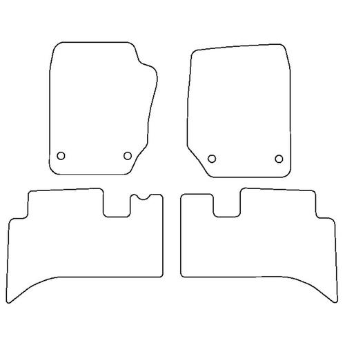Tailored Car Mats Land Rover RANGE ROVER (Left Hand Drive) (from 1995 to 2002)