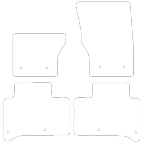 Tailored Car Mats Land Rover RANGE ROVER Sport (separate rears) (Left Hand Drive) (from 2013 onwards)