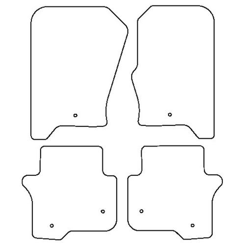 Tailored Car Mats Land Rover DISCOVERY 3 (from 2004 to 2009)