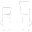 Tailored Car Mats Land Rover DEFENDER L663 90 3DR (Left Hand Drive) (from 2020 onwards)