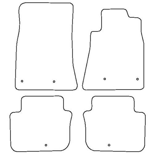Tailored Car Mats Lexus GS (from 1998 to 2004)