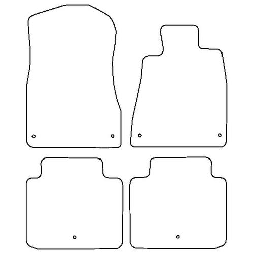 Tailored Car Mats Lexus GS (from 2005 to 2011)
