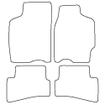 Tailored Car Mats Mazda 626 (from 1992 to 1997)