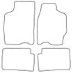 Tailored Car Mats Mazda 626 (from 1998 to 2001)