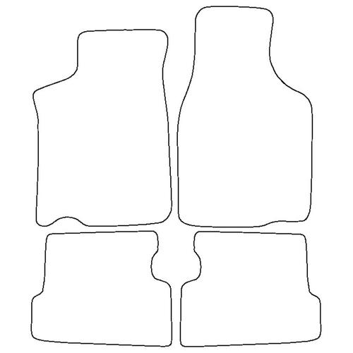 Tailored Car Mats Mazda 626 Coupé (from 1987 to 1992)