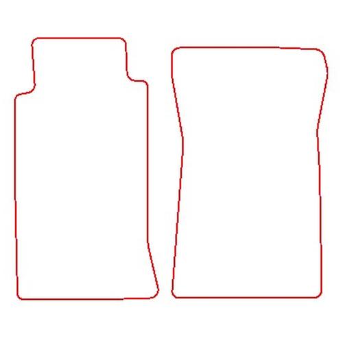 Tailored Car Mats Mazda MX5 (Left Hand Drive) (from 1998 to 2001)