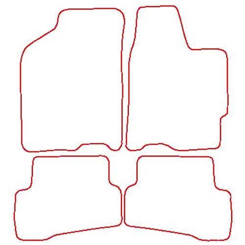 Tailored Car Mats Mazda XEDOS 6 (from 1993 to 2001)
