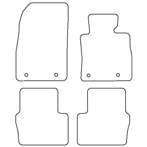 Tailored Car Mats Mazda 2 (from 2014 onwards)