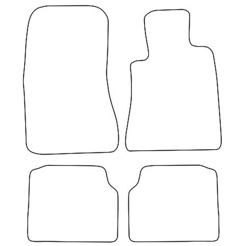 Tailored Car Mats Mercedes S Class (W140) Saloon (from 1991 to 1999)