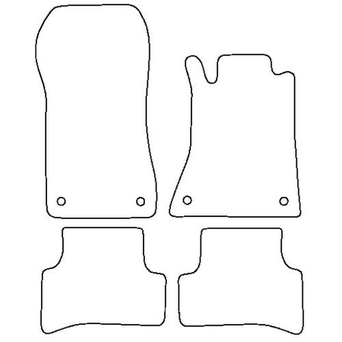 Tailored Car Mats Mercedes C Class (W202) Saloon / Estate (from 1993 to 2000)