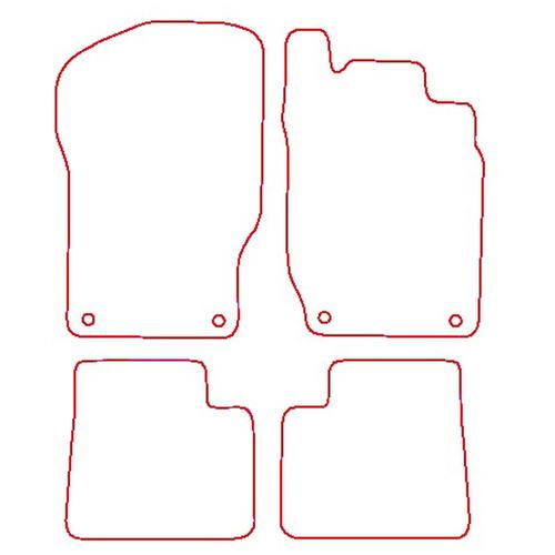 Tailored Car Mats Mercedes ML55 (from 2000 to 2004)