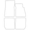 Tailored Car Mats Mercedes 600 W100 (Left Hand Drive) (from 1963 to 1981)