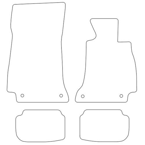 Tailored Car Mats Mercedes E Class (C238) Coupe / (A238) Convertible (from 2017 onwards)