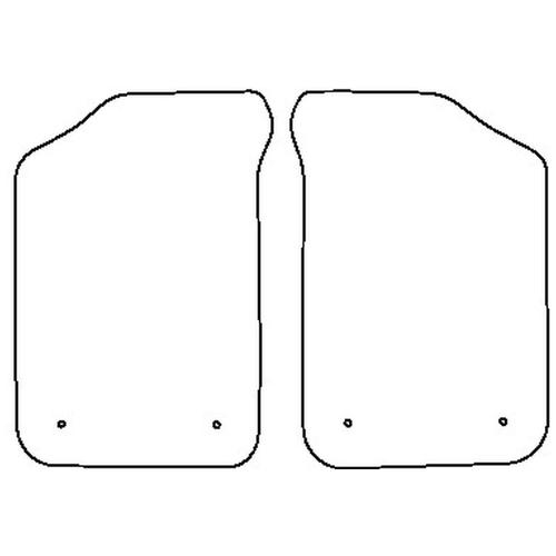 Tailored Car Mats MG MGF (Left Hand Drive) (from 1996 to 2004)