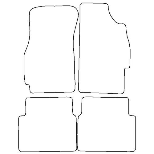 Tailored Car Mats MG ZS Hatchback (from 2001 to 2005)