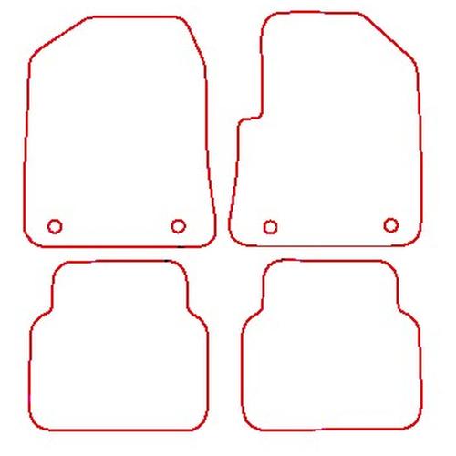 Tailored Car Mats MG 6 (from 2010 to 2017)