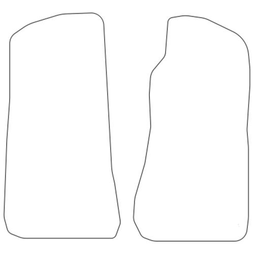 Tailored Car Mats MG MGB (Left Hand Drive) (from 1968 to 1980)