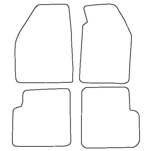 Tailored Car Mats Mitsubishi COLT (from 1996 to 2004)