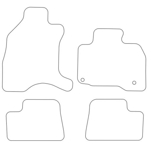Tailored Car Mats Mitsubishi iMiEV (from 2010 to 2014)