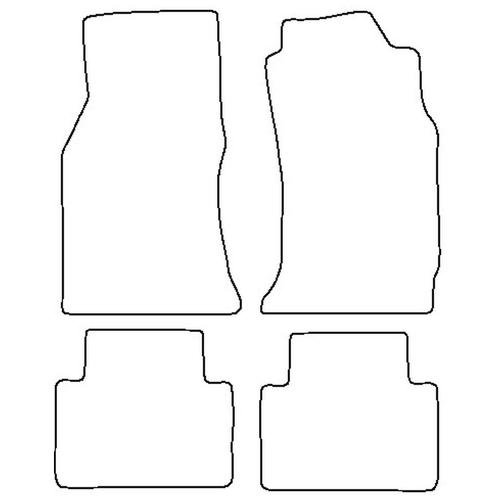 Tailored Car Mats Nissan 300ZX (from 1986 to 1989)