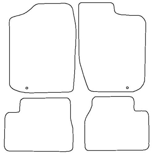 Tailored Car Mats Nissan FIGARO (from 1990 to 1992)