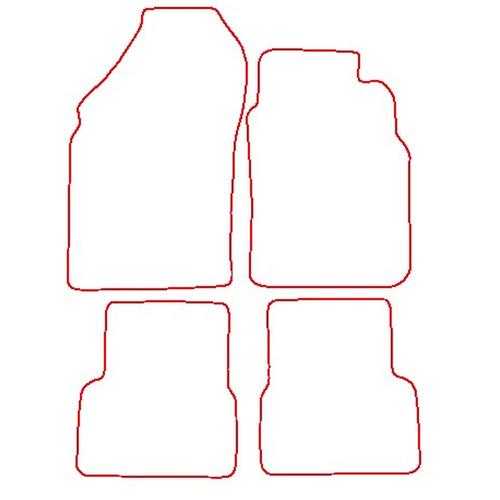 Tailored Car Mats Nissan MICRA MK2 (from 1992 to 2003)