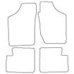 Tailored Car Mats Nissan SUNNY ZX 4DR (from 1990 to 1990)
