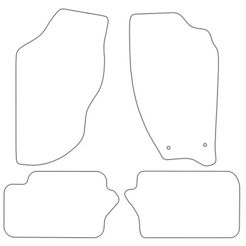 Tailored Car Mats Nissan SILVIA (from 1984 to 1989)