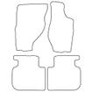 Tailored Car Mats Nissan TERRANO II (from 1998 to 2004)
