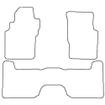 Tailored Car Mats Nissan PATHFINDER (Left Hand Drive) (from 1996 to 2001)