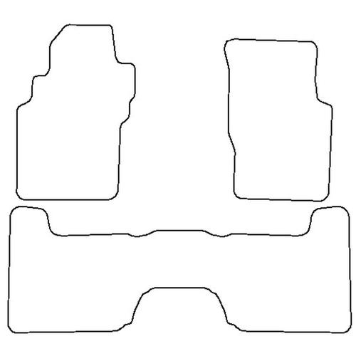 Tailored Car Mats Nissan PATHFINDER (Left Hand Drive) (from 1996 to 2001)