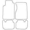 Tailored Car Mats Nissan 300ZX (Left Hand Drive) (from 1989 to 2000)