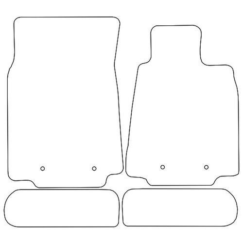 Tailored Car Mats Nissan 370Z (from 2009 onwards)