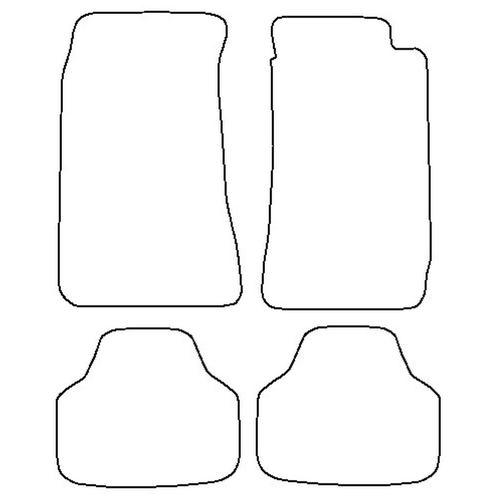 Tailored Car Mats Datsun 280ZX (from 1978 to 1983)