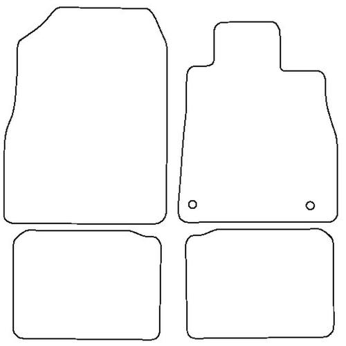 Tailored Car Mats Nissan MICRA MK5 (from 2017 onwards)