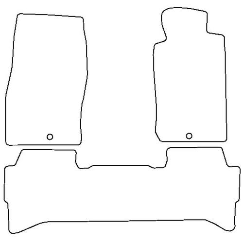 Tailored Car Mats Nissan PATROL (Y61) (from 1997 to 2013)