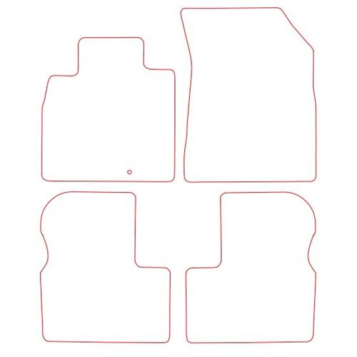 Tailored Car Mats Nissan MICRA MK4 (Left Hand Drive) (from 2010 to 2017)