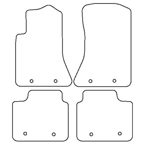 Tailored Car Mats Opel OMEGA Left Hand Drive (from 1999 to 2005)