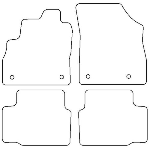 Tailored Car Mats Opel ASTRA K (Left Hand Drive) (from 2015 onwards)