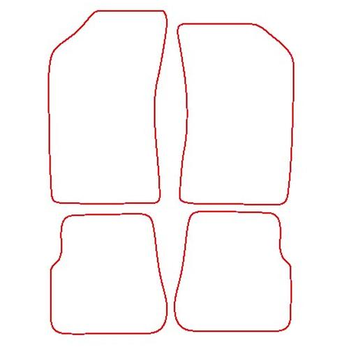 Tailored Car Mats Peugeot 205 / 309 (from 1983 to 1995)