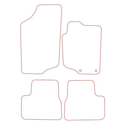 Tailored Car Mats Peugeot 207 (from 2006 to 2014)