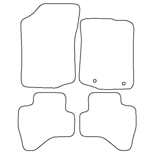 Tailored Car Mats Peugeot 108 (from 2014 onwards)