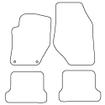 Tailored Car Mats Peugeot 308 CC (Left Hand Drive) (from 2009 onwards)