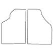 Tailored Car Mats Pontiac FIERO (Left Hand Drive) (from 1984 to 1995)