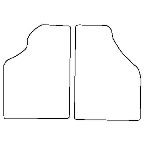 Tailored Car Mats Pontiac FIERO (Left Hand Drive) (from 1984 to 1995)