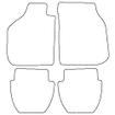 Tailored Car Mats Porsche 911 CARRERA 3.2 (Left Hand Drive) (from 1984 to 1989)