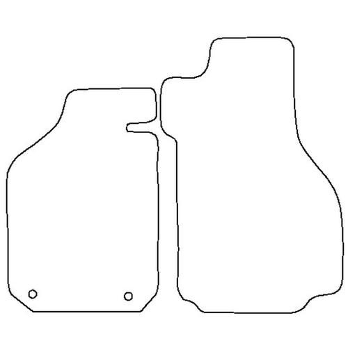 Tailored Car Mats Porsche 911 SC CARRERA Coupé (NO AIR) (Left Hand Drive) (from 1977 to 1989)