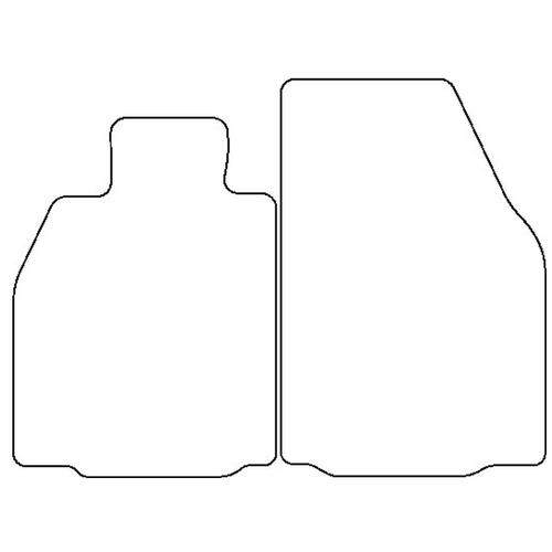 Tailored Car Mats Porsche BOXSTER (987) (Left Hand Drive) (from 2004 to 2012)