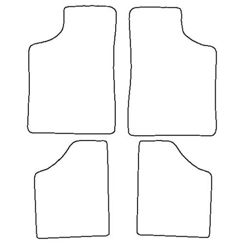 Tailored Car Mats Renault 9 & 11 (from 1982 to 1989)